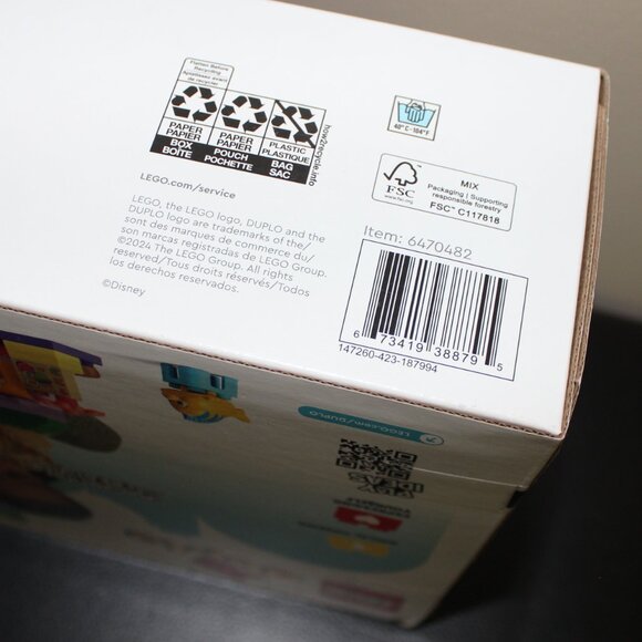 3/$55❤️LEGO DUPLO 10420 Ariel and Flounder's Café Stand Pre-School Building Toy - Picture 12 of 15